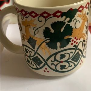 CHARPENTE SMALL TEA CUP. STANDS 3.5”. ACROSS 3.5”